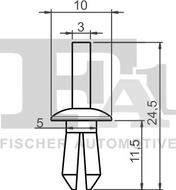 FA1 11-20002.10 - Moldings / aizsarguzlika www.autospares.lv