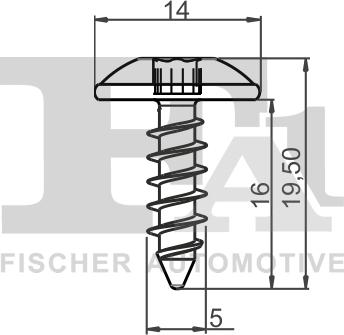 FA1 11-70002.100 - Screw www.autospares.lv