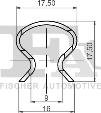 FA1 12-40025.10 - Moldings / aizsarguzlika www.autospares.lv