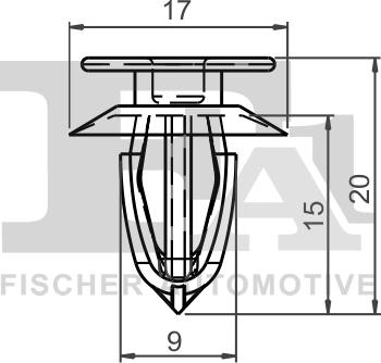 FA1 12-40028.25 - Moldings / aizsarguzlika www.autospares.lv