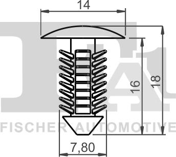 FA1 12-10007.10 - Moldings / aizsarguzlika www.autospares.lv