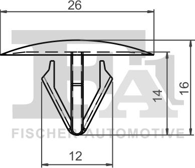 FA1 89-10001.25 - Moldings / aizsarguzlika www.autospares.lv