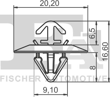 FA1 33-40014.25 - Moldings / aizsarguzlika www.autospares.lv