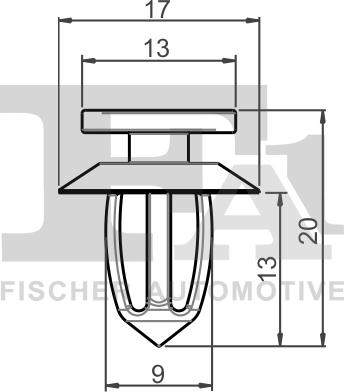 FA1 21-40061.25 - Moldings / aizsarguzlika www.autospares.lv