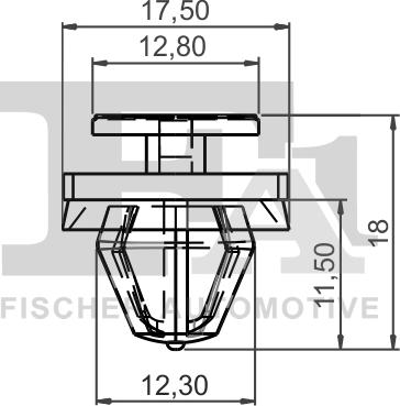 FA1 21-40019.10 - Moldings / aizsarguzlika www.autospares.lv