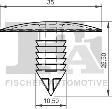 FA1 21-10008.25 - Moldings / aizsarguzlika www.autospares.lv