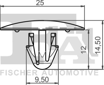 FA1 21-10025.10 - Moldings / aizsarguzlika autospares.lv