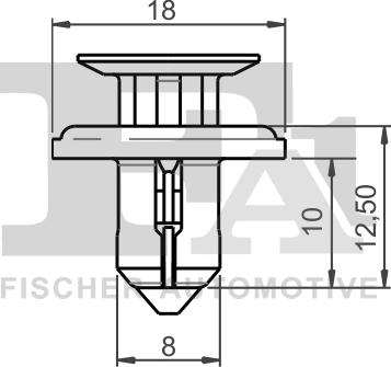 FA1 75-30006.25 - Moldings / aizsarguzlika www.autospares.lv