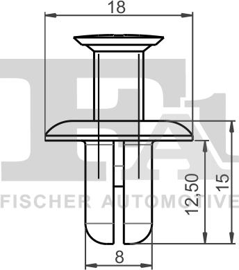 FA1 73-30003.25 - Moldings / aizsarguzlika www.autospares.lv