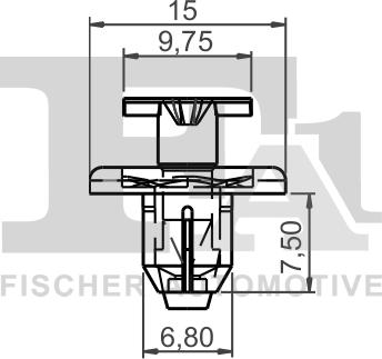 FA1 72-30004.5 - Moldings / aizsarguzlika www.autospares.lv