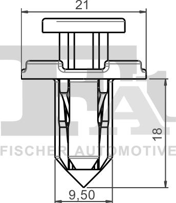 FA1 72-20002.25 - Moldings / aizsarguzlika www.autospares.lv