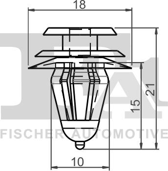 FA1 77-40014.5 - Moldings / aizsarguzlika www.autospares.lv