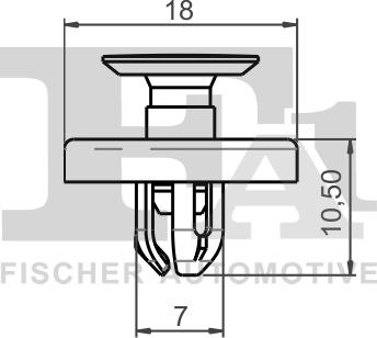 FA1 77-30008.5 - Moldings / aizsarguzlika www.autospares.lv