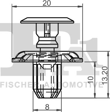 FA1 77-20006.10 - Moldings / aizsarguzlika www.autospares.lv