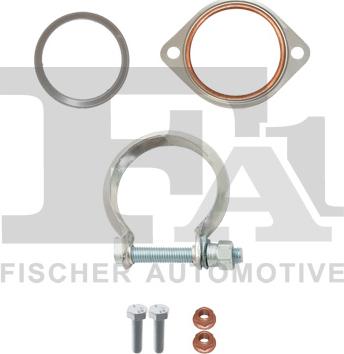 FA1 CC330769 - Монтажный комплект, сажевый / частичный фильтр www.autospares.lv