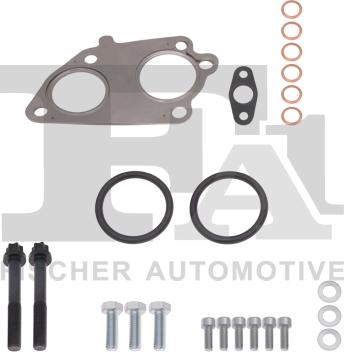 FA1 KT100710 - Montāžas komplekts, Kompresors www.autospares.lv