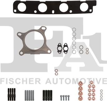 FA1 KT111860 - Установочный комплект, турбокомпрессор www.autospares.lv