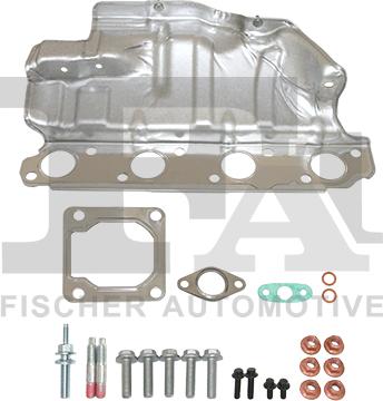 FA1 KT130015 - Montāžas komplekts, Kompresors autospares.lv