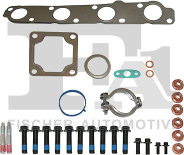 FA1 KT130180 - Montāžas komplekts, Kompresors autospares.lv