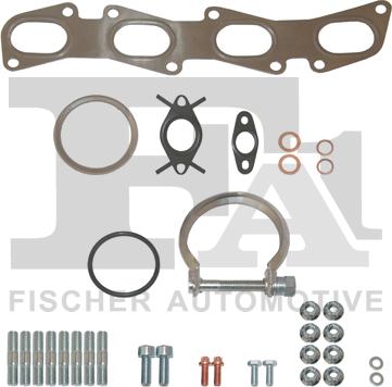 FA1 KT120025 - Montāžas komplekts, Kompresors www.autospares.lv