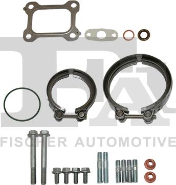 FA1 KT821010 - Montāžas komplekts, Kompresors autospares.lv