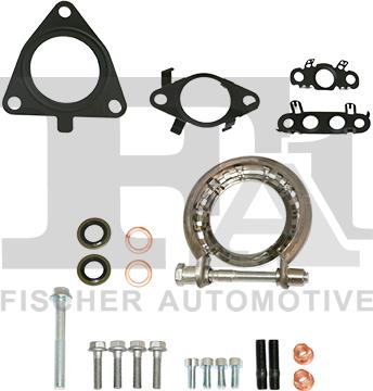 FA1 KT210380 - Montāžas komplekts, Kompresors autospares.lv