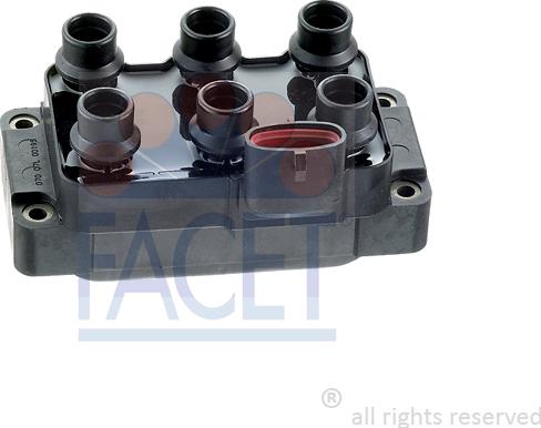 FACET 9.6070 - Aizdedzes spole www.autospares.lv