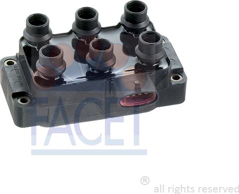 FACET 9.6189 - Aizdedzes spole www.autospares.lv