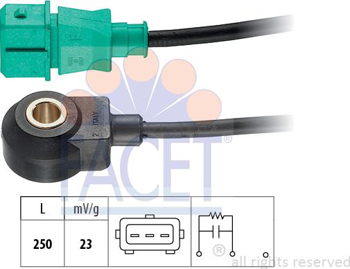 FACET 9.3004 - Detonācijas devējs www.autospares.lv