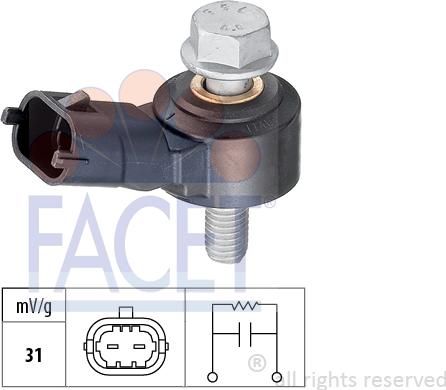 FACET 9.3012 - Detonācijas devējs www.autospares.lv