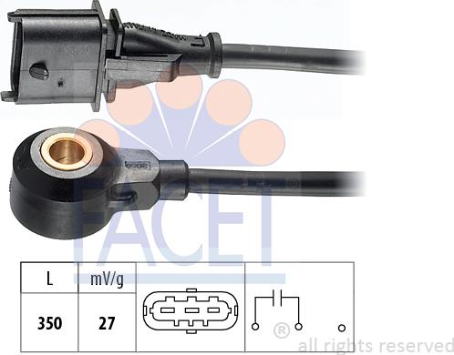 FACET 9.3074 - Detonācijas devējs www.autospares.lv