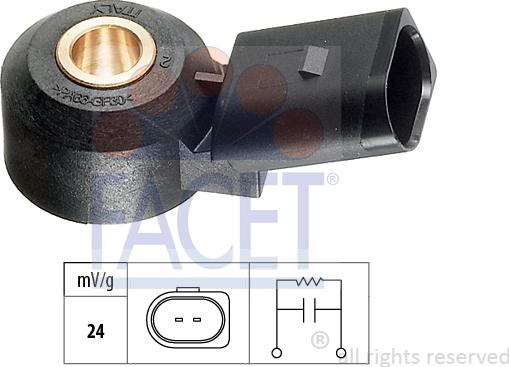 FACET 9.3144 - Detonācijas devējs www.autospares.lv