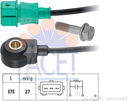 FACET 9.3235 - Detonācijas devējs www.autospares.lv