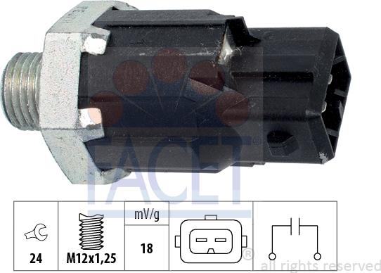 FACET 9.3224 - Detonācijas devējs www.autospares.lv