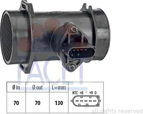 FACET 10.1442 - Gaisa masas mērītājs autospares.lv