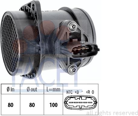 FACET 10.1088 - Gaisa masas mērītājs autospares.lv