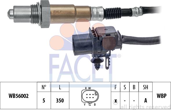 FACET 10.8465 - Lambda Sensor www.autospares.lv