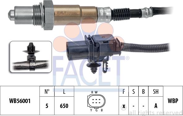 FACET 10.8414 - Lambda zonde www.autospares.lv