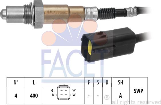 FACET 10.8559 - Lambda zonde autospares.lv