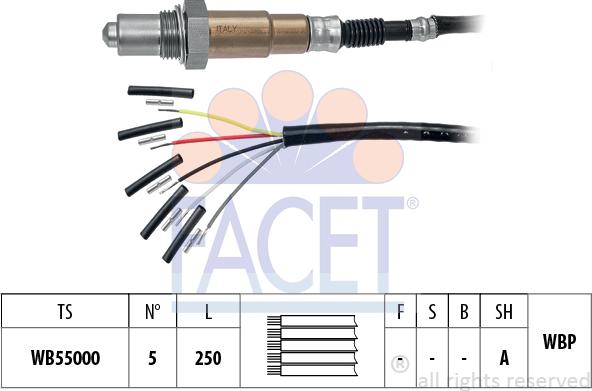 FACET 10.8560 - Lambda zonde www.autospares.lv