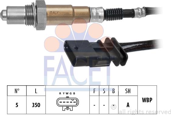 FACET 10.8567 - Lambda zonde www.autospares.lv