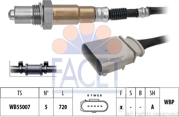 FACET 10.8575 - Lambda zonde www.autospares.lv