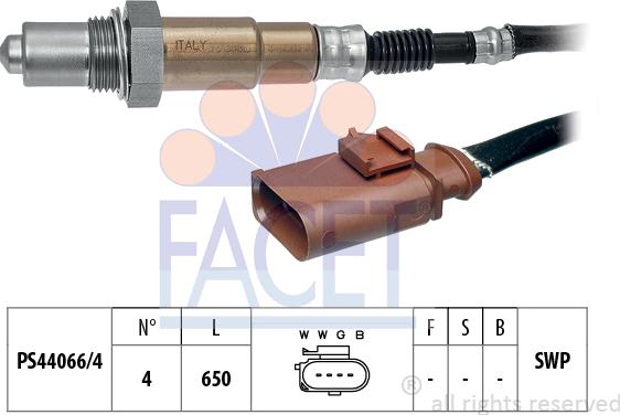 FACET 10.8057 - Lambda zonde autospares.lv