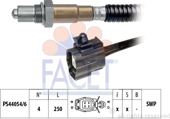 FACET 10.8077 - Lambda zonde www.autospares.lv