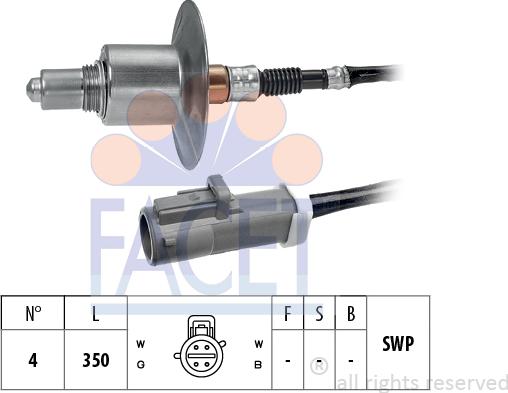 FACET 10.8149 - Lambda zonde www.autospares.lv