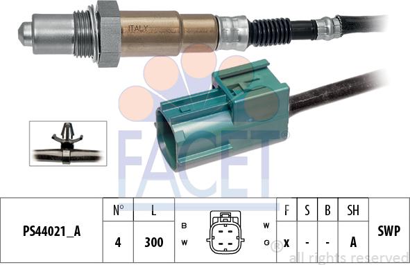 FACET 10.8303 - Lambda zonde autospares.lv