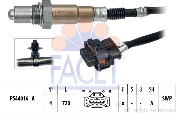 FACET 10.8339 - Lambda zonde www.autospares.lv