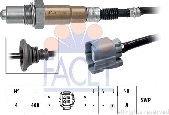 FACET 10.8320 - Lambda zonde autospares.lv