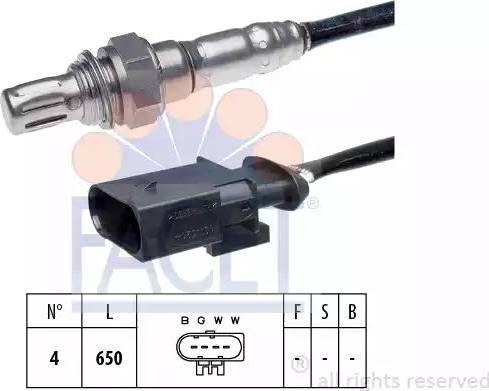 FACET 10.7996 - Lambda Sensor www.autospares.lv