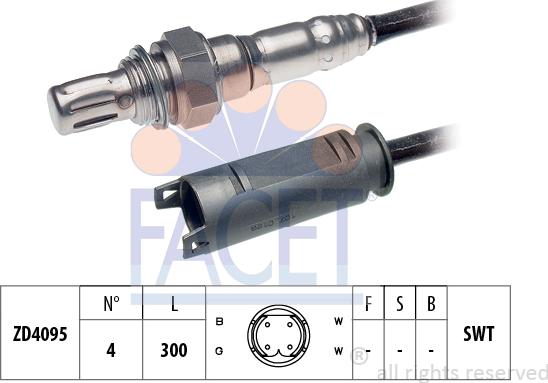 FACET 10.7963 - Lambda zonde autospares.lv